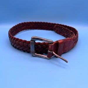 Leather belt